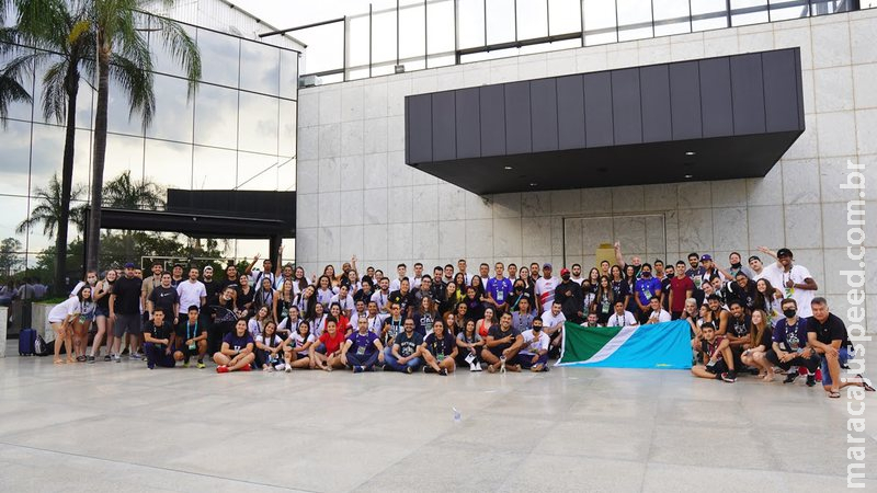 Delegação de MS retorna com 19 medalhas dos Jogos Universitários Brasileiros Delegação de MS retorna com 19 medalhas dos Jogos Universitários Brasileiros