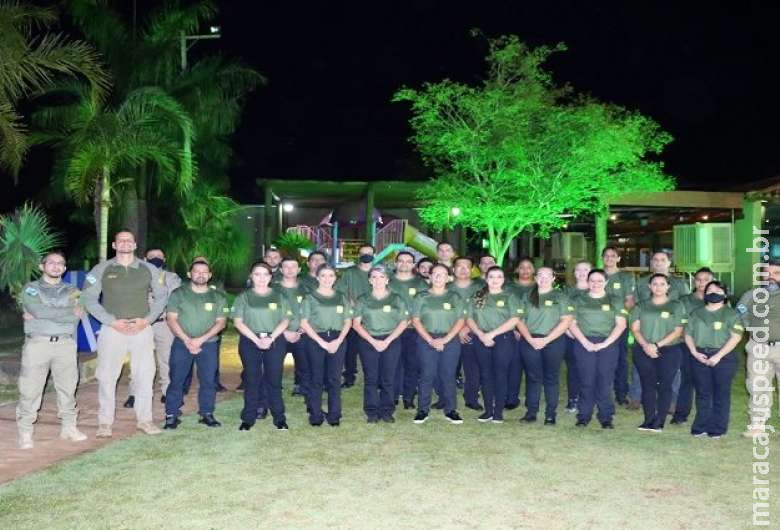 Detran forma primeira turma de agente de fiscalização em Dourados 