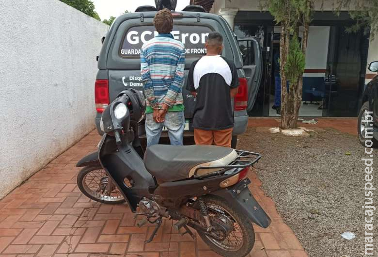 Dois são presos após confessarem furto de moto em Ponta Porã Dois são presos após confessarem furto de moto em Ponta Porã
