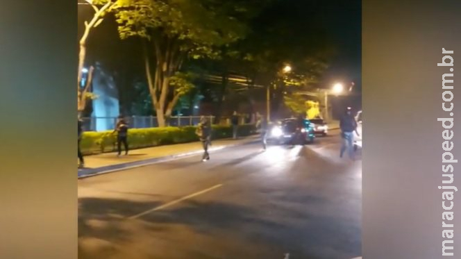 Em simulação, 1,2 mil policiais treinam plano de defesa contra ‘Novo Cangaço’ em Campo Grande Em simulação, 1,2 mil policiais treinam plano de defesa contra ‘Novo Cangaço’ em Campo Grande