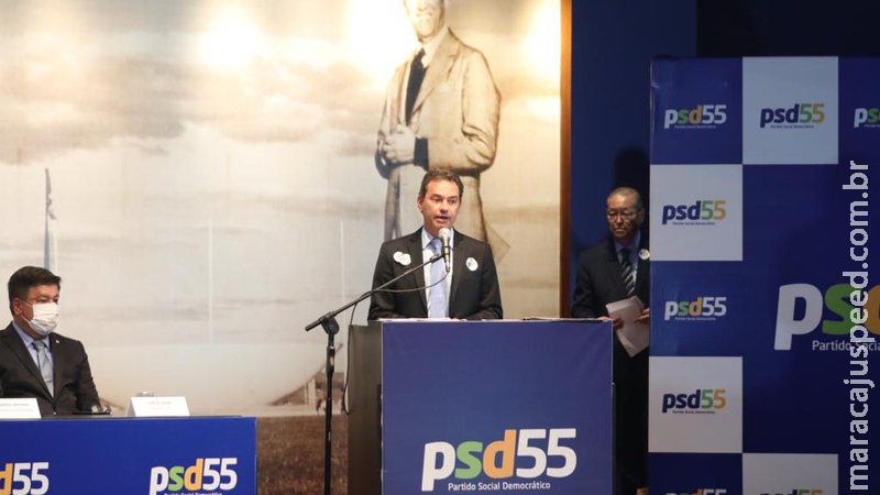 ‘Esperança de liberdade e democracia’, discursa Marquinhos em filiação de Rodrigo Pacheco no PSD ‘Esperança de liberdade e democracia’, discursa Marquinhos em filiação de Rodrigo Pacheco no PSD