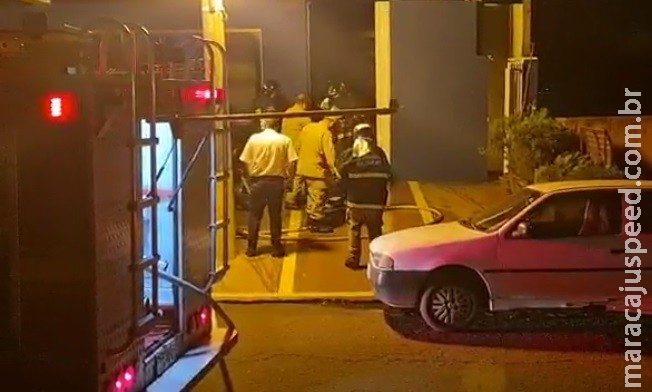 Explosão de gás em pizzaria causa tremor e assusta moradores na fronteira Explosão de gás em pizzaria causa tremor e assusta moradores na fronteira