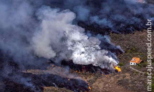 Fim de erupção de vulcão em ilha La Palma não está próximo Fim de erupção de vulcão em ilha La Palma não está próximo