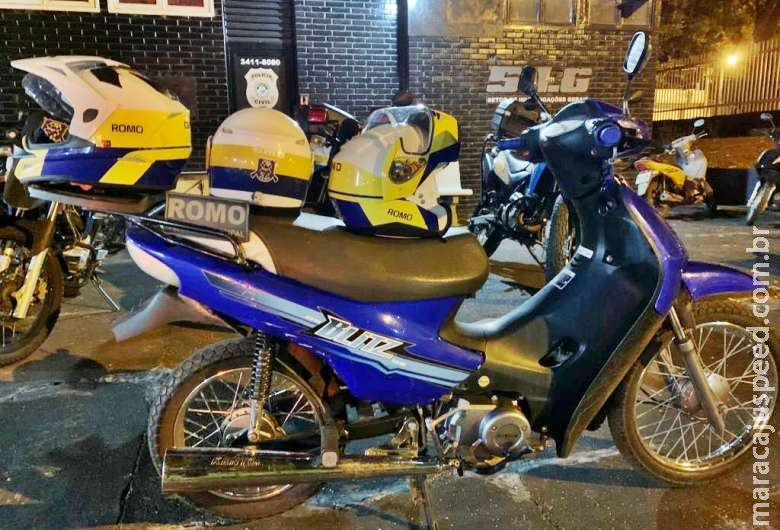 Guarda de Dourados recupera moto furtada na fronteira