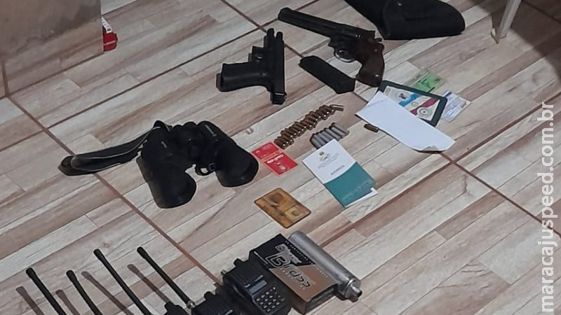 Investigação sobre atentado a vereador na fronteira de MS termina com apreensão de arsenal Investigação sobre atentado a vereador na fronteira de MS termina com apreensão de arsenal