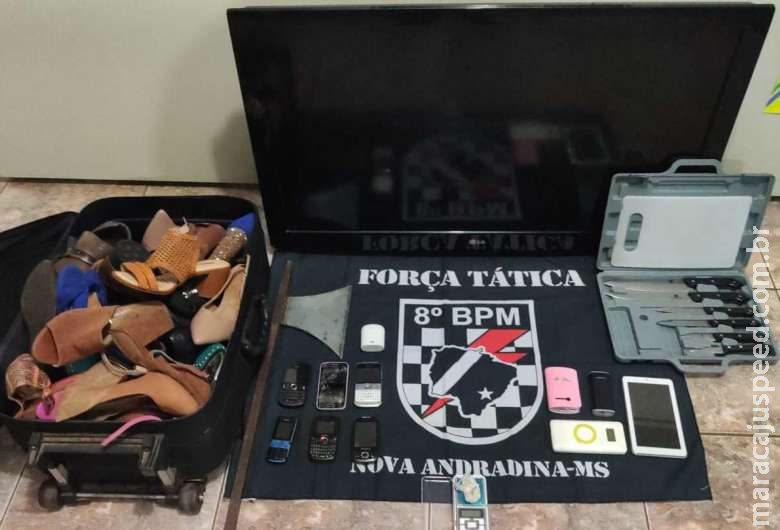 Jovem com extensa ficha criminal é preso com droga, arma e celulares Jovem com extensa ficha criminal é preso com droga, arma e celulares