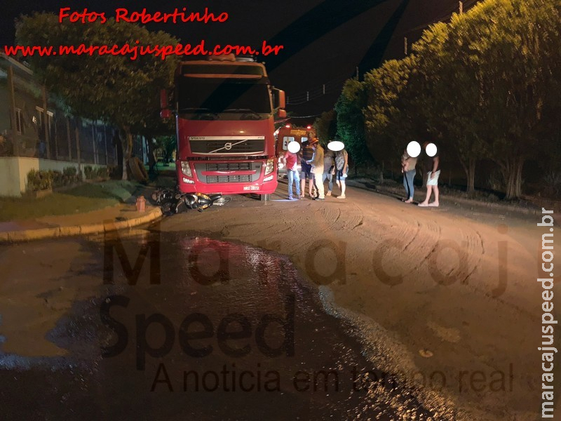 Maracaju: Corpo de Bombeiros atendem ocorrência no Bairro Alto Maracaju, onde Carreta Bitrem desce por cima de homem Maracaju: Corpo de Bombeiros atendem ocorrência no Bairro Alto Maracaju, onde Carreta Bitrem desce por cima de homem