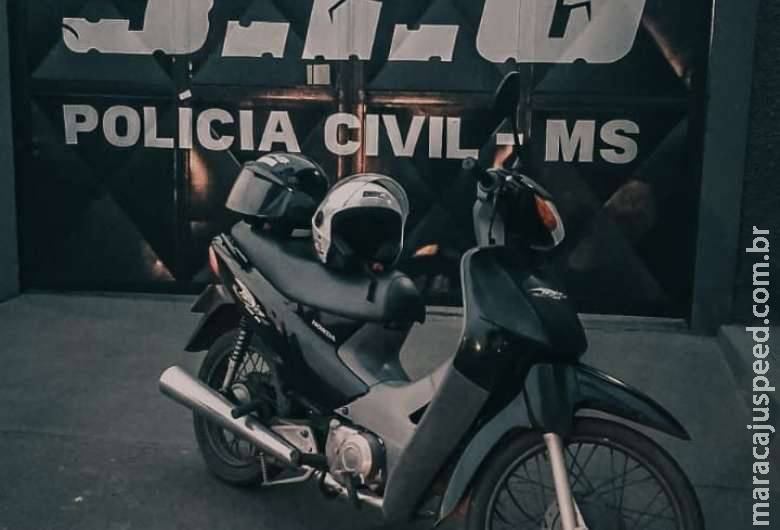 Moto é recuperada e foragido da justiça preso durante novo furto Moto é recuperada e foragido da justiça preso durante novo furto