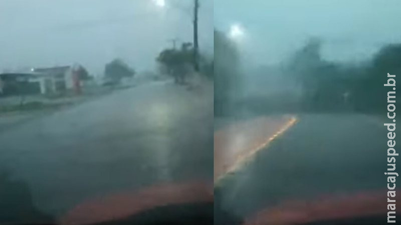 MS tem alerta de tempestade com ventos de até 100 km/h até final da manhã de sábado MS tem alerta de tempestade com ventos de até 100 km/h até final da manhã de sábado