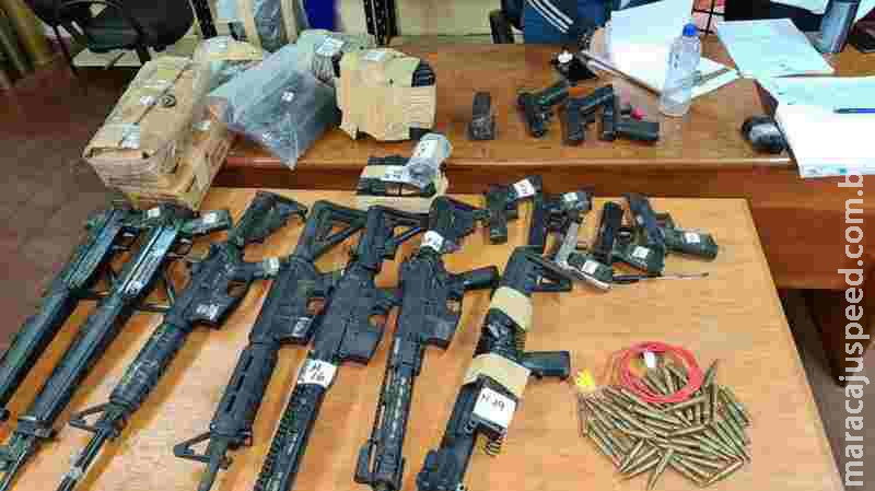 Paraguai investiga participação de militares em vendas de armas encontradas com o Comando Vermelho Paraguai investiga participação de militares em vendas de armas encontradas com o Comando Vermelho