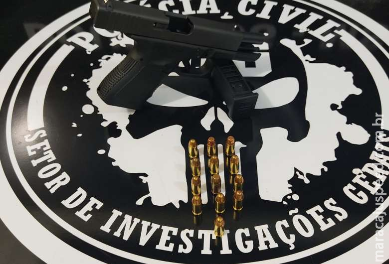 Pistola apreendida com ladrão que deu R$ 1 milhão de prejuízo às vítimas era furtada Pistola apreendida com ladrão que deu R$ 1 milhão de prejuízo às vítimas era furtada