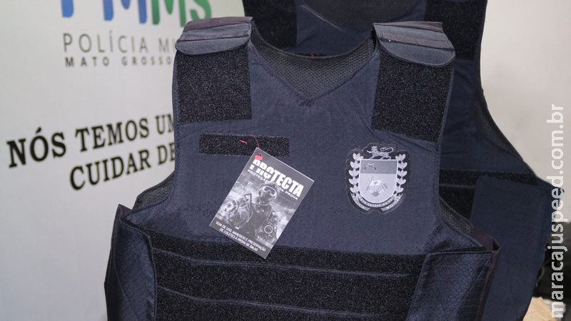Polícia Militar de MS adquire mais de cinco mil coletes balísticos