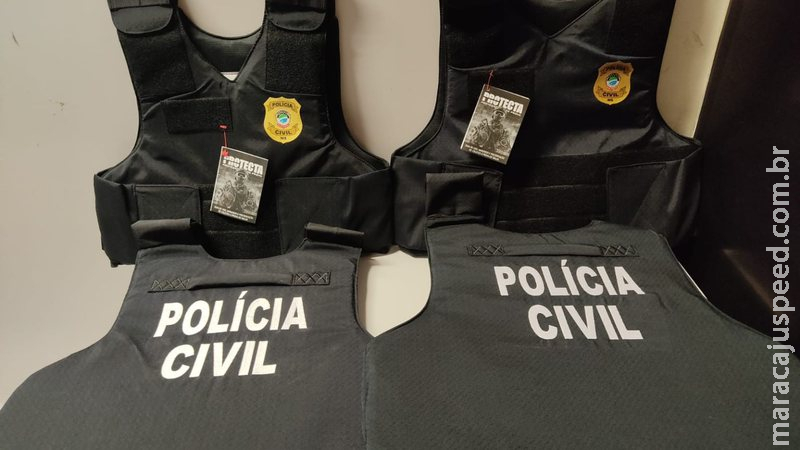 Policiais começam a receber coletes que custaram mais de R$ 2 milhões ao Estado
