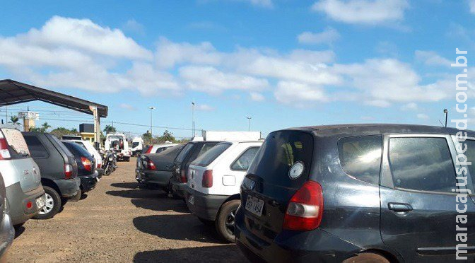 Prazo para lances em leilão do Detran de Dourados termina nesta quarta Prazo para lances em leilão do Detran de Dourados termina nesta quarta