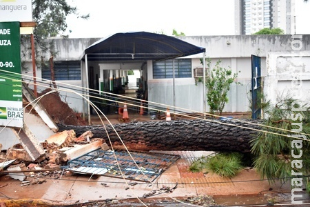 Prefeitura calcula que socorro as vítimas do vendaval e reparos dos estragos vão custar R$ 350 mil Prefeitura calcula que socorro as vítimas do vendaval e reparos dos estragos vão custar R$ 350 mil