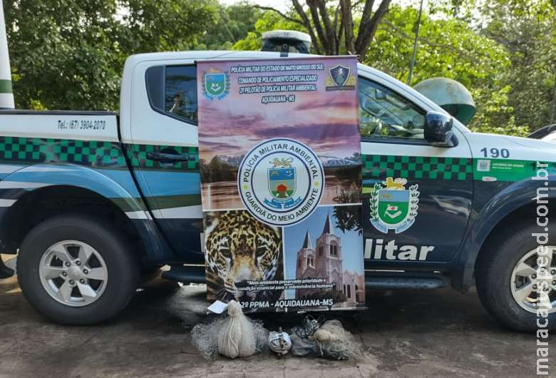 Seis pescadores em R$ 3,6 mil por pesca ilegal