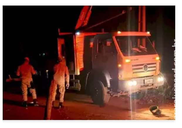 Trabalhador morre eletrocutado em Ivinhema Trabalhador morre eletrocutado em Ivinhema