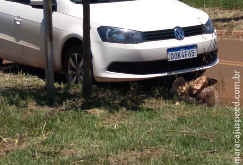 Veículo tomado em assalto no motel é encontrado na região do Jardim Guaicurus 