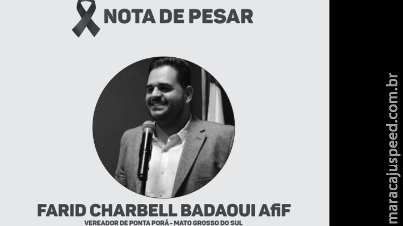 Vereador executado em Ponta Porã será velado na manhã deste sábado