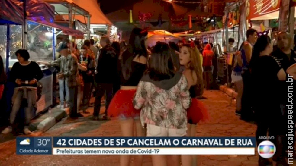 Ao menos 54 cidades de SP cancelam carnaval em 2022 por conta da pandemia Ao menos 54 cidades de SP cancelam carnaval em 2022 por conta da pandemia