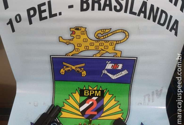 Após tentativa de fuga, indivíduo é preso por porte ilegal de arma de fogo Após tentativa de fuga, indivíduo é preso por porte ilegal de arma de fogo
