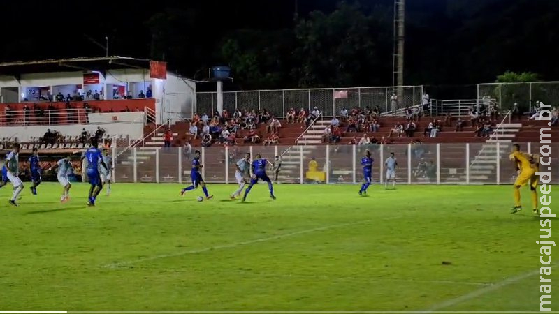 Aquidauanense leva de 7 do Vila Nova e é desclassificado da Copa Verde