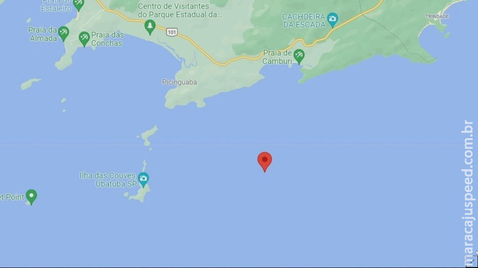 Avião bimotor com três pessoas cai no mar próximo a Ubatuba (SP) Avião bimotor com três pessoas cai no mar próximo a Ubatuba (SP)