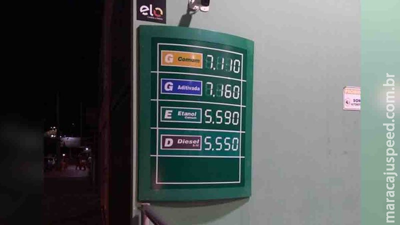 Com nova alta nos combustíveis, litro de gasolina chega a custar até R$ 7,11 em Mato Grosso do Sul Com nova alta nos combustíveis, litro de gasolina chega a custar até R$ 7,11 em Mato Grosso do Sul