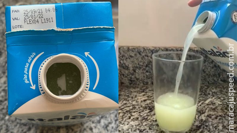 Consumidora compra leite estragado mesmo na validade em supermercado de Campo Grande Consumidora compra leite estragado mesmo na validade em supermercado de Campo Grande
