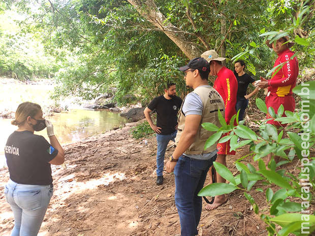 Corpo de pescador que fugiu da polícia é achado no Rio Aquidauana Corpo de pescador que fugiu da polícia é achado no Rio Aquidauana