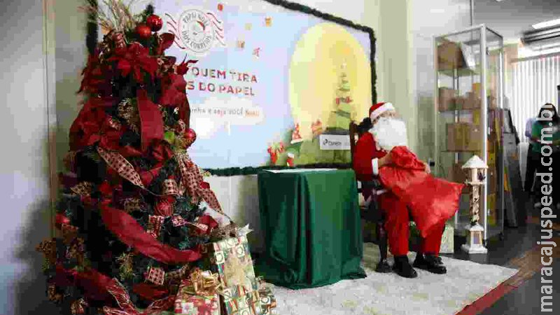 De cabelo a bicicleta: Papai Noel dos Correios precisa de ajuda para realizar sonhos em MS De cabelo a bicicleta: Papai Noel dos Correios precisa de ajuda para realizar sonhos em MS