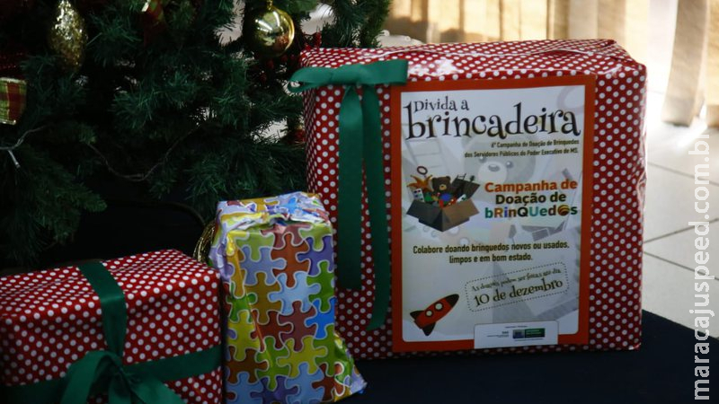 Doação de brinquedos deve garantir alegria no Natal das crianças carentes de MS Doação de brinquedos deve garantir alegria no Natal das crianças carentes de MS