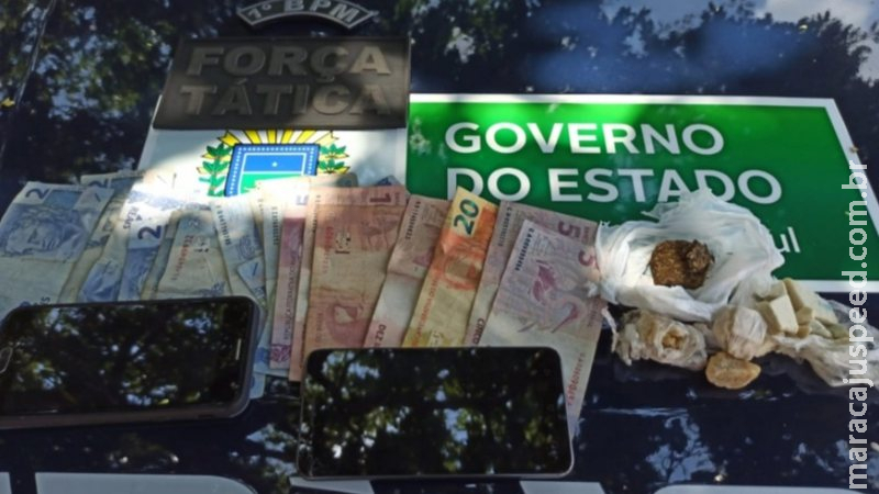Dois são presos por tráfico de drogas na Barão do Rio Branco Dois são presos por tráfico de drogas na Barão do Rio Branco