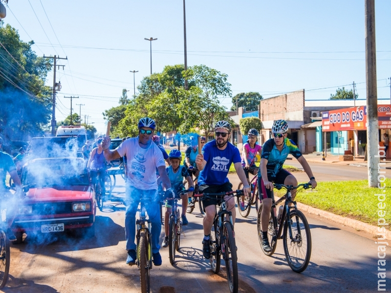 Em alusão ao “Novembro Azul”, Passeio Ciclístico reforça a importância do cuidado com a saúde do homem