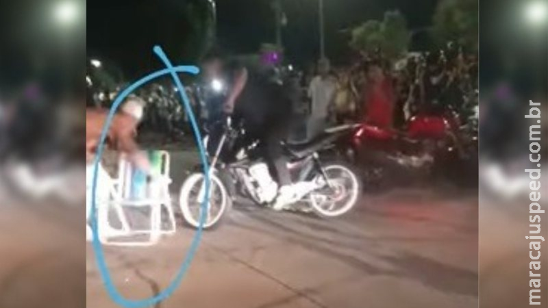 Gravação mostra momentos antes de Rhennan ser baleado em Gravação mostra momentos antes de Rhennan ser baleado em