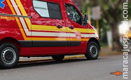 Homem de 41 anos é resgatado pelo Corpo de Bombeiros após tentar suicídio na BR 060 em Sidrolândia