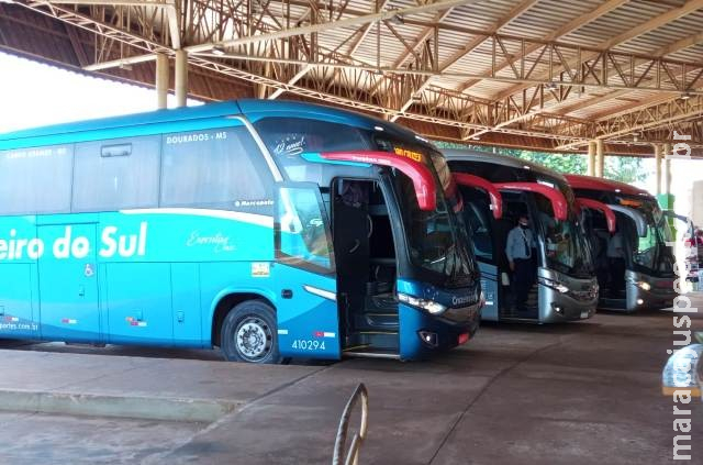 Homem é detido após perturbar passageiros e quebrar retrovisores de ônibus