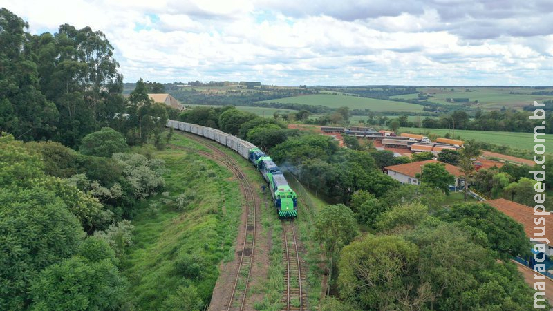 Infraestrutura determina estudo ambiental para liberar ferrovia que liga o Paraná a MS Infraestrutura determina estudo ambiental para liberar ferrovia que liga o Paraná a MS