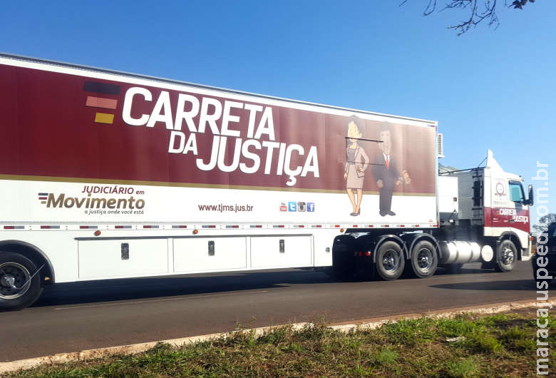 Laguna Carapã e Douradina receberão últimos atendimentos da Carreta da Justiça em 2021 Laguna Carapã e Douradina receberão últimos atendimentos da Carreta da Justiça em 2021