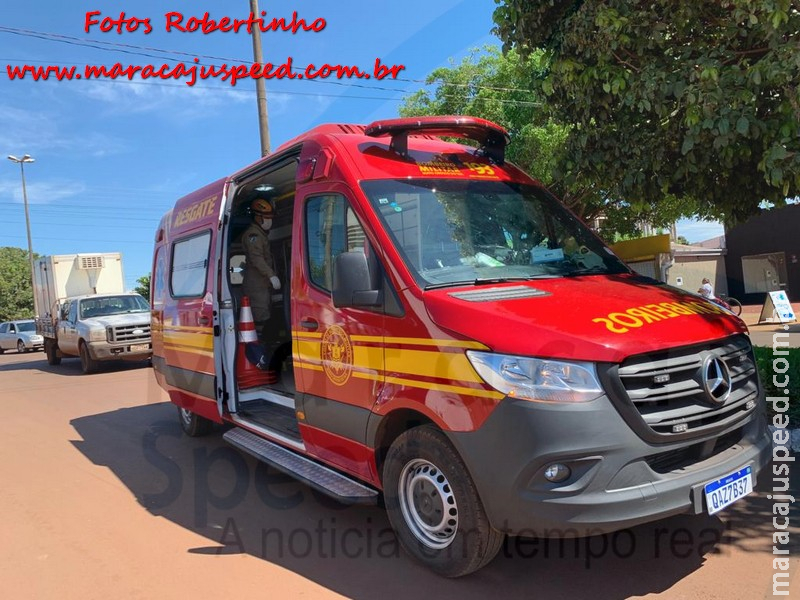 Maracaju: Bombeiros atendem ocorrência de atropelamento de idoso na AV. Marechal Deodoro Maracaju: Bombeiros atendem ocorrência de atropelamento de idoso na AV. Marechal Deodoro