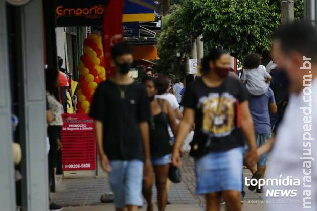 Máscaras seguem obrigatórias até ao ar livre em Campo Grande Máscaras seguem obrigatórias até ao ar livre em Campo Grande