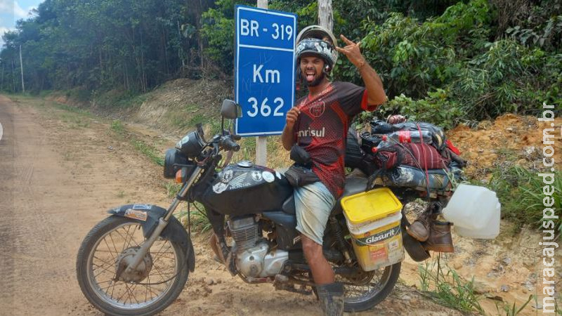Morre na Santa Casa motociclista que terminaria viagem em MS com a namorada Morre na Santa Casa motociclista que terminaria viagem em MS com a namorada