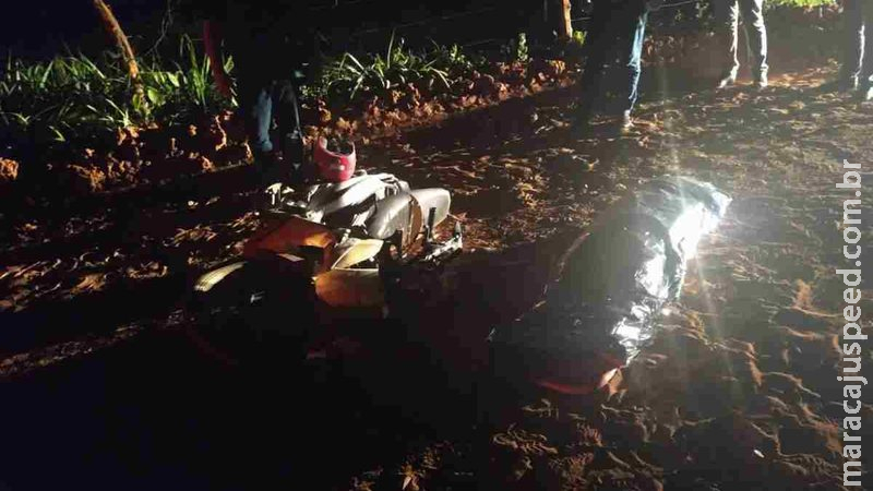 Mulher encontrada morta ao lado de moto teria atropelado cavalo solto na pista Mulher encontrada morta ao lado de moto teria atropelado cavalo solto na pista