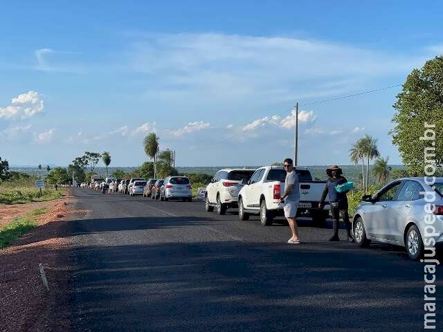 Obra em rodovia testa paciência de motoristas