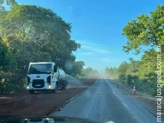 Obras avançam na MS-382, a Rodovia do Ecoturismo
