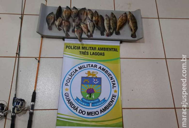 Paulistas são autuados em R$ 1,5 mil por pesca predatória em MS Paulistas são autuados em R$ 1,5 mil por pesca predatória em MS