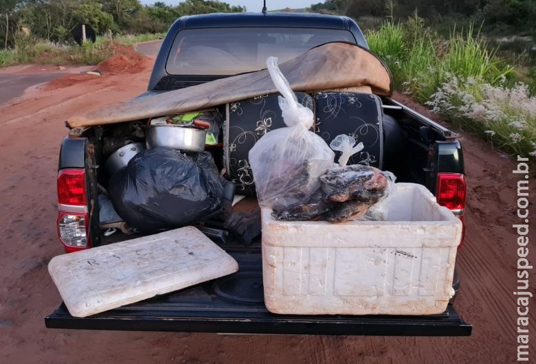 Pescador é preso multado em R$ 5 mil por capturar traíras durante a Piracema Pescador é preso multado em R$ 5 mil por capturar traíras durante a Piracema