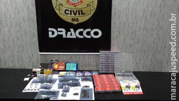 Polícia apreende produtos de videogames piratas em Campo Grande Polícia apreende produtos de videogames piratas em Campo Grande