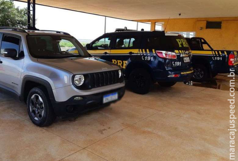 Polícia recupera Jeep Renegade no mesmo dia do registro de furto Polícia recupera Jeep Renegade no mesmo dia do registro de furto