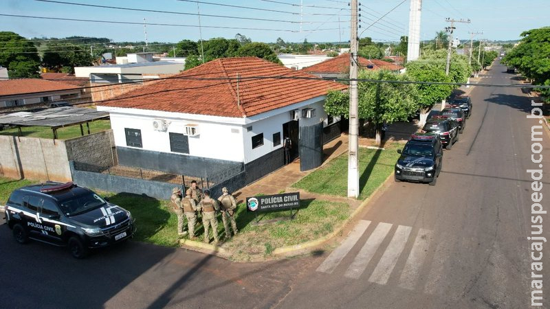 Quadrilha que atua fora e dentro de presídios é alvo de operação em MS Quadrilha que atua fora e dentro de presídios é alvo de operação em MS